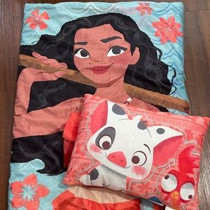 Moana Blanket and Pillow